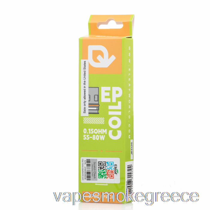 Vape Greece Eleaf Ep ανταλλακτικά πηνία 0,15ohm Ep Coils